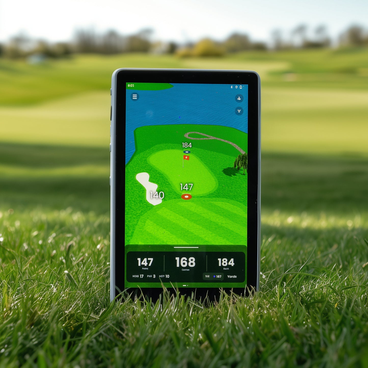 Pinned Golf The Caddy GPS Tablet