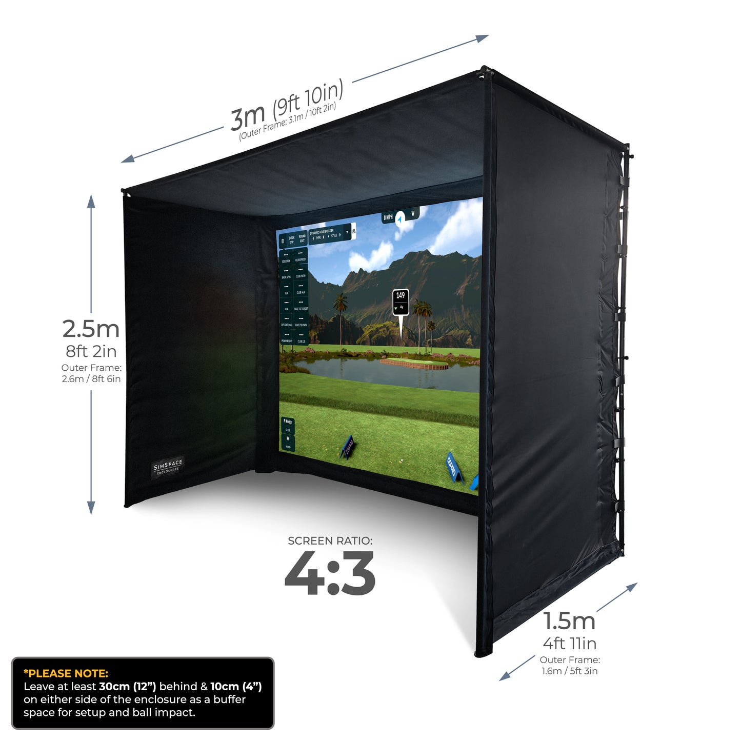 Sim Space Golf Enclosure - My Store
