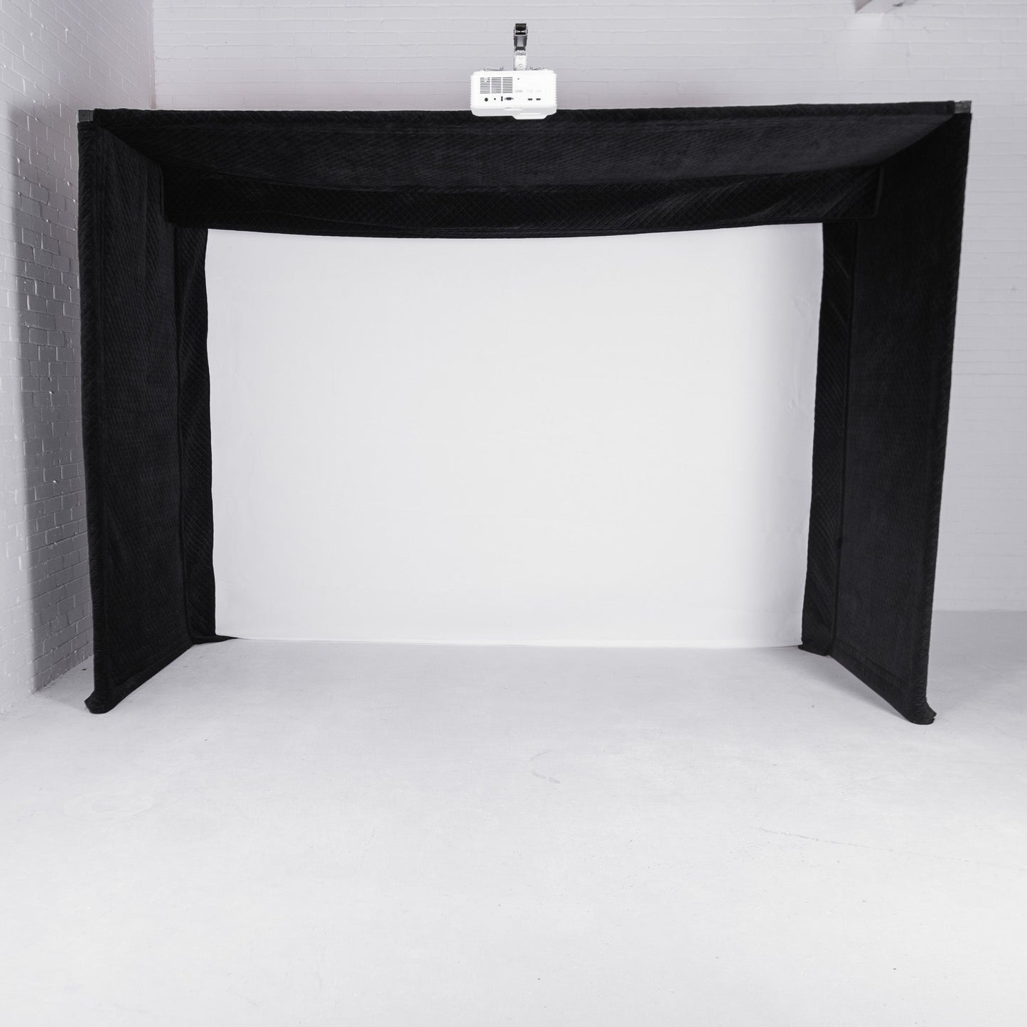 GolfBays Lux Golf Simulator Hitting Enclosure - My Store