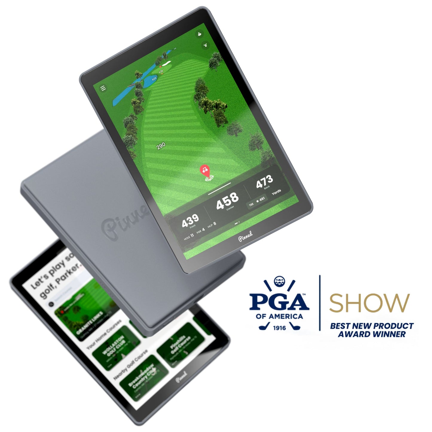 Pinned Golf The Caddy GPS Tablet