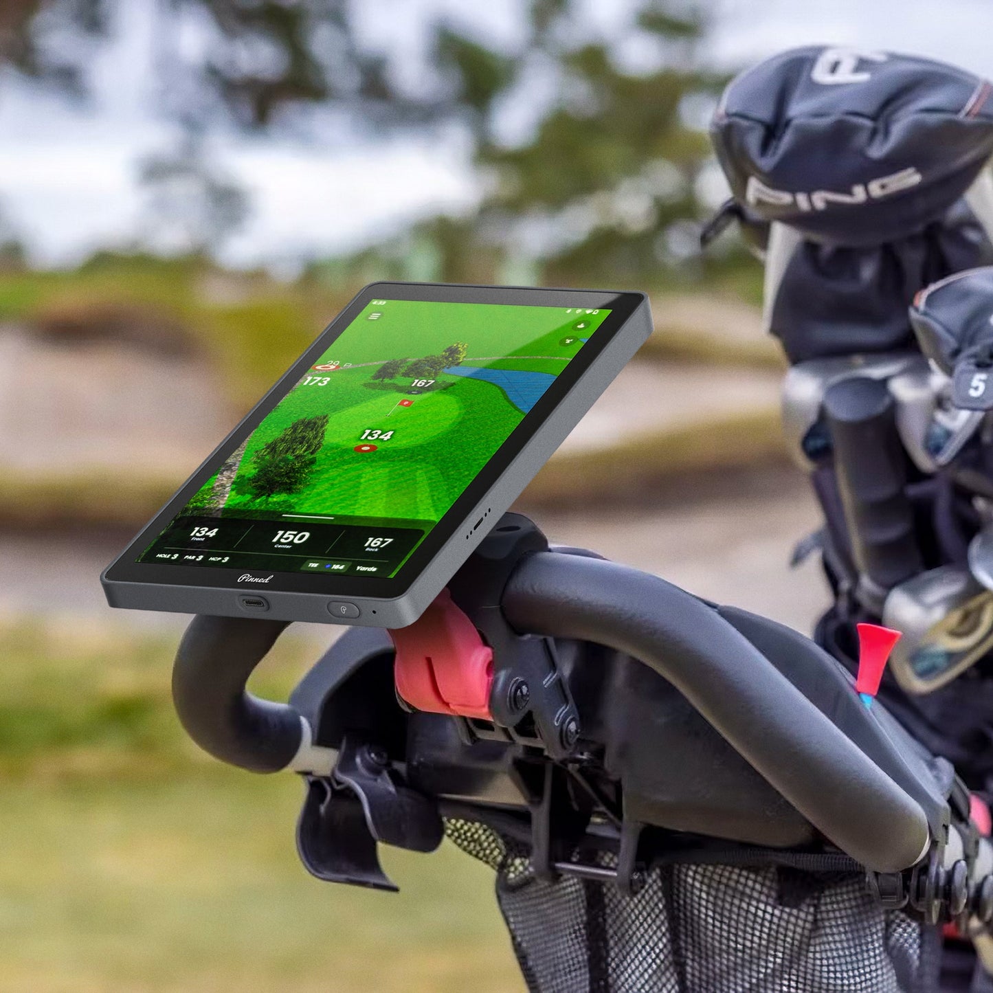 Pinned Golf The Caddy GPS Tablet