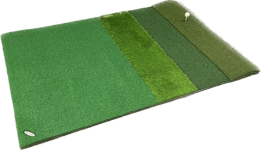 Golfbays Tri Turf Hitting Mat 120 x 180 cm (3'11 x 5'10) - My Store