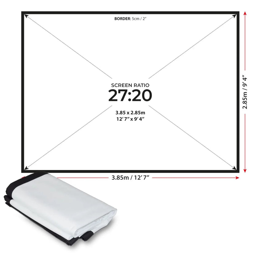 Sim Space Double Sided Impact Screen - My Store