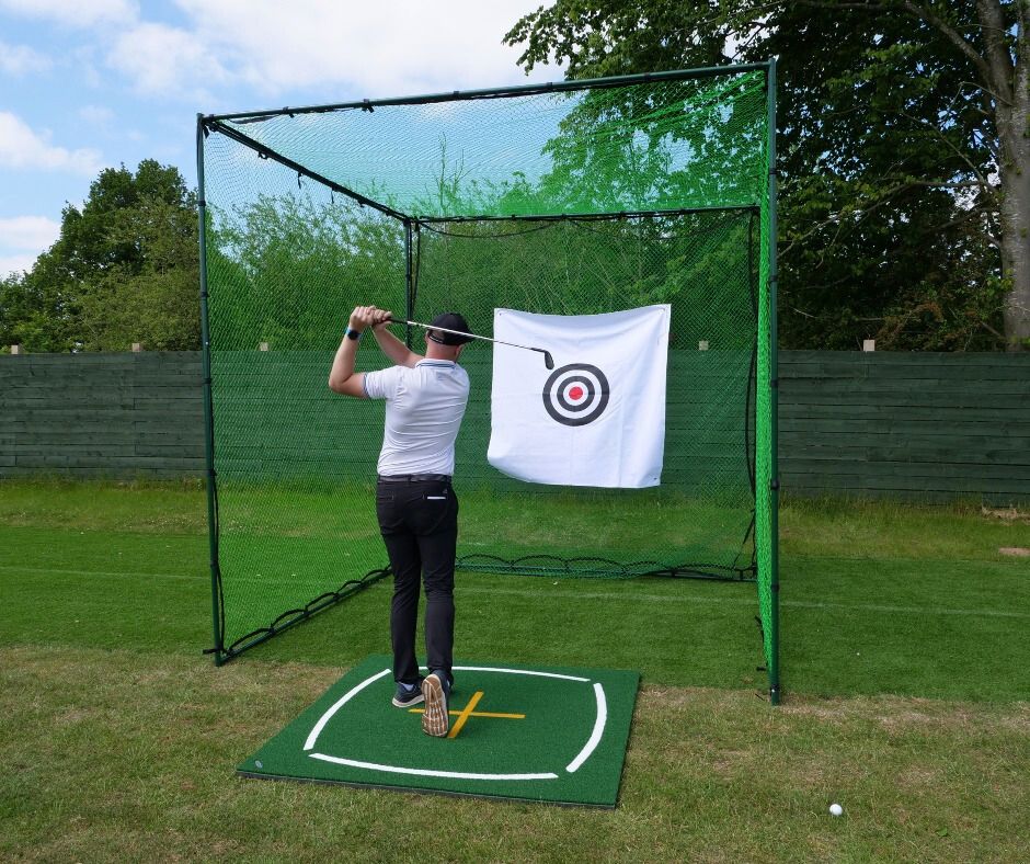 GolfBays Full Swing Golf Practice Driving Net Cage - My Store