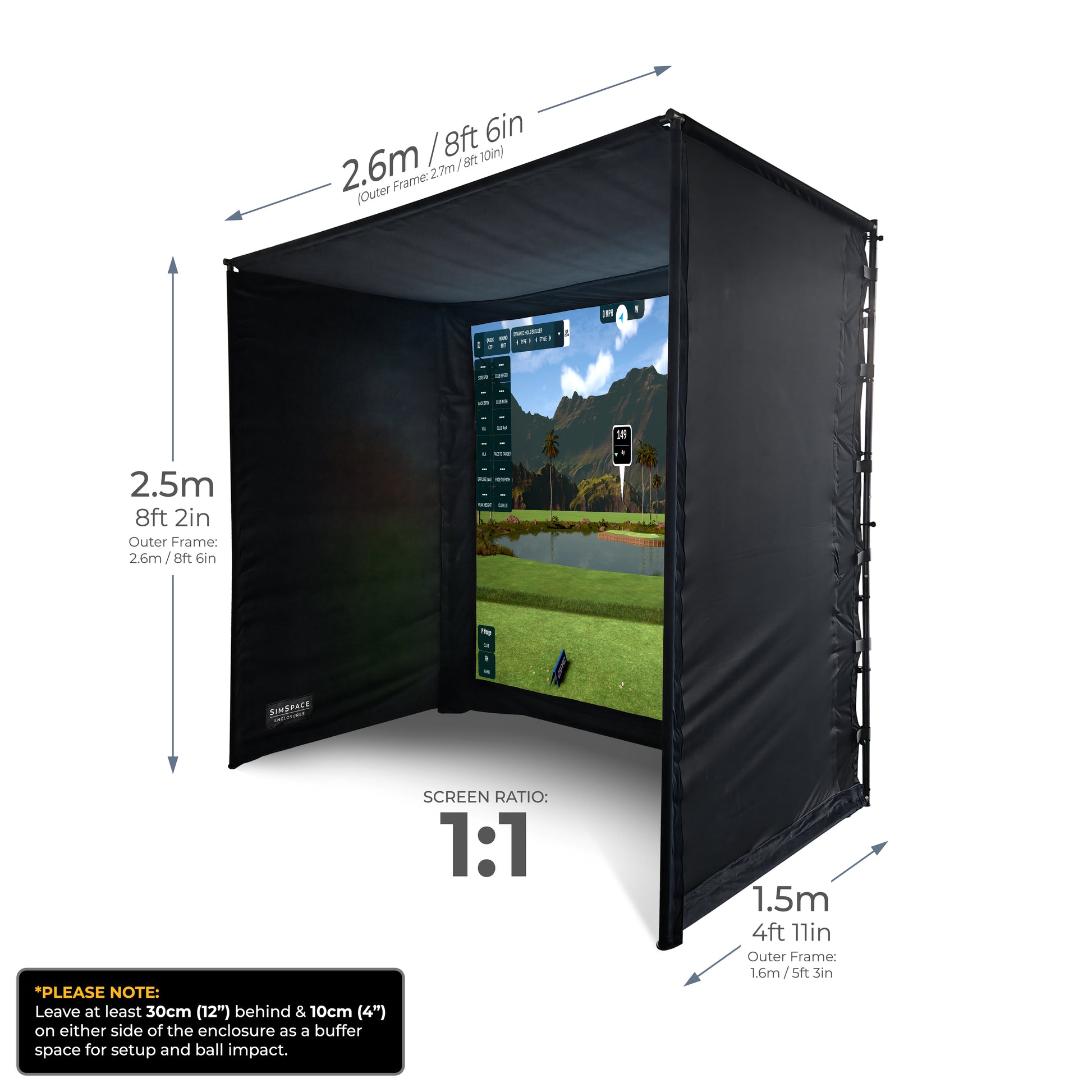 Sim Space Golf Enclosure - My Store