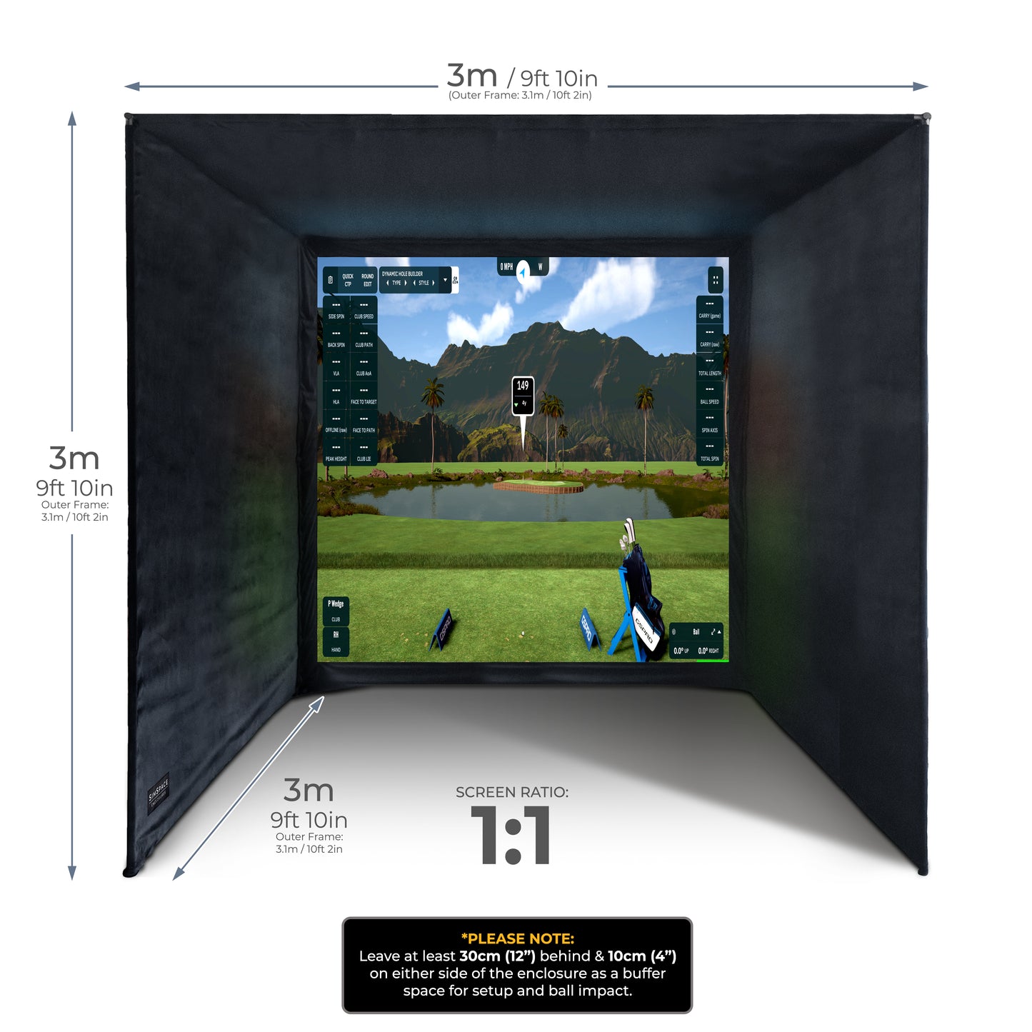 Sim Space Golf Enclosure - My Store