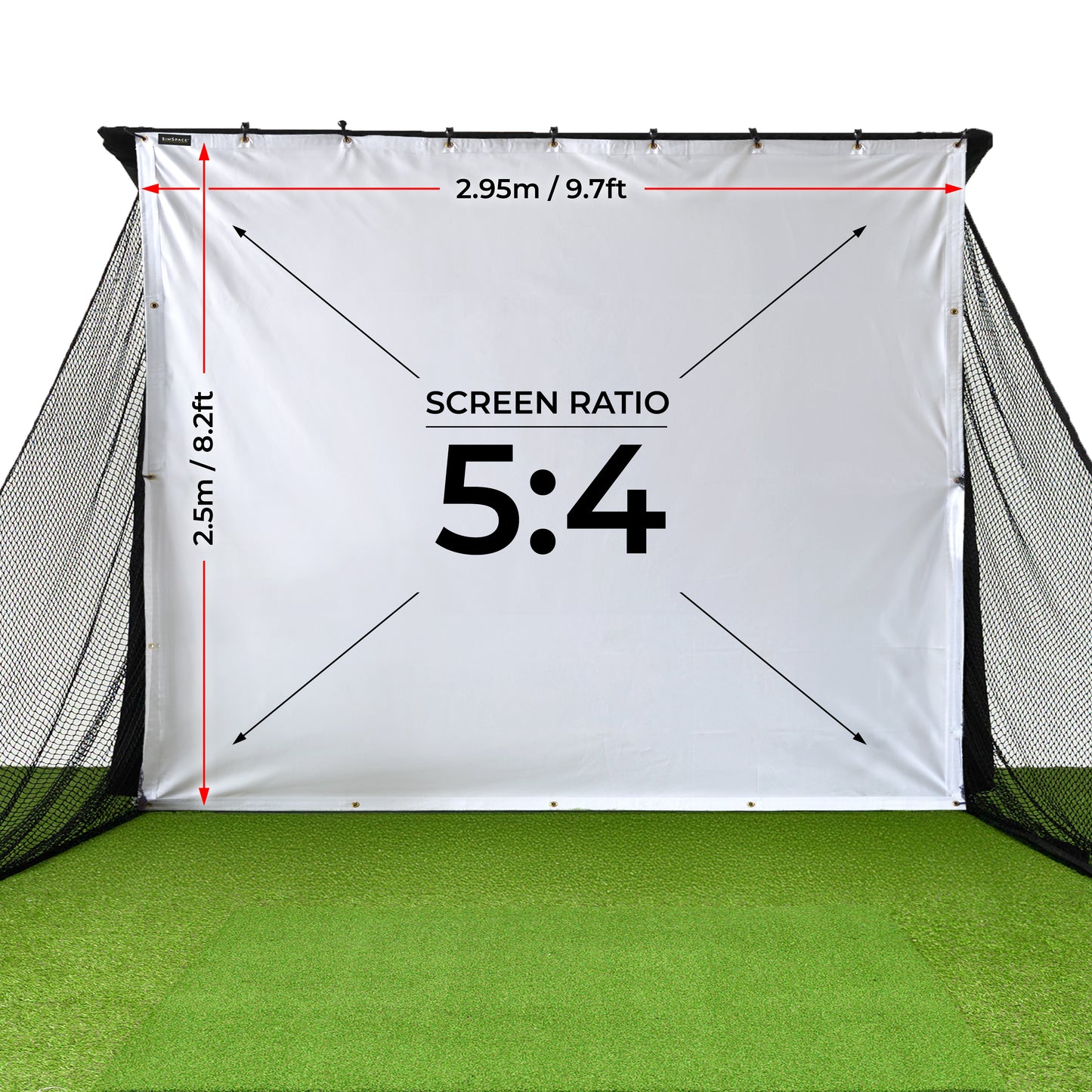 Sim Space Deluxe Home Driving Net Impact Screen - My Store