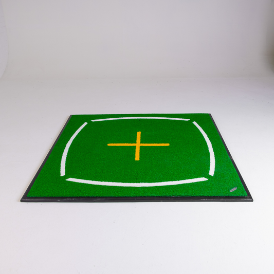 GolfBays Teaching Hitting Mat 1.5m x 1.5m (4'11 x 4'11) - My Store