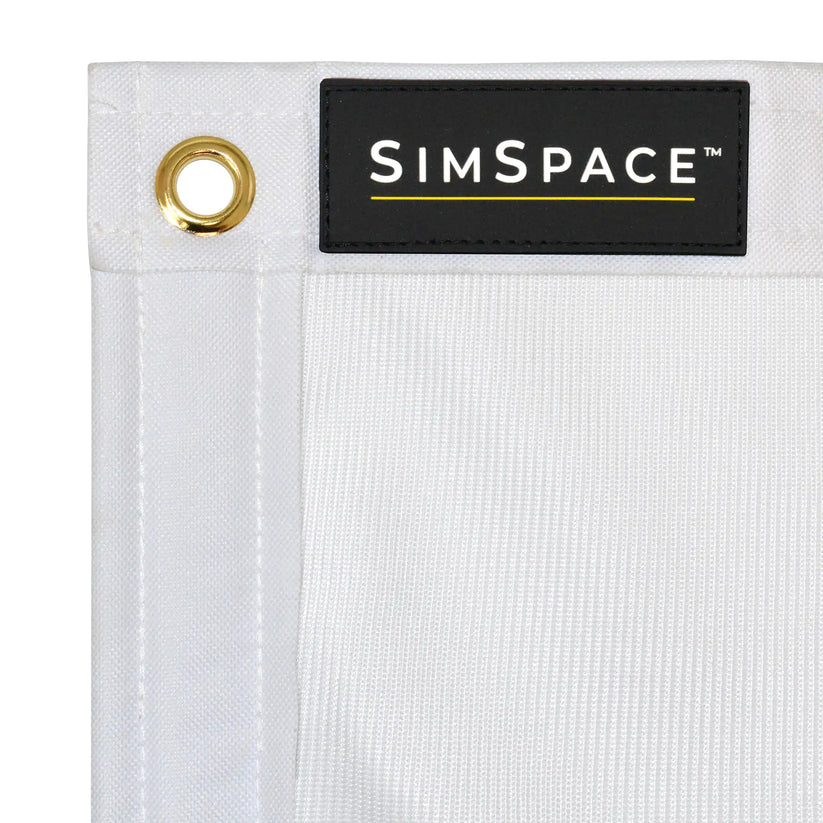 Sim Space Deluxe Home Driving Net Impact Screen 2.4 x 2.5 MTR  + 20 Bungee Cords - My Store