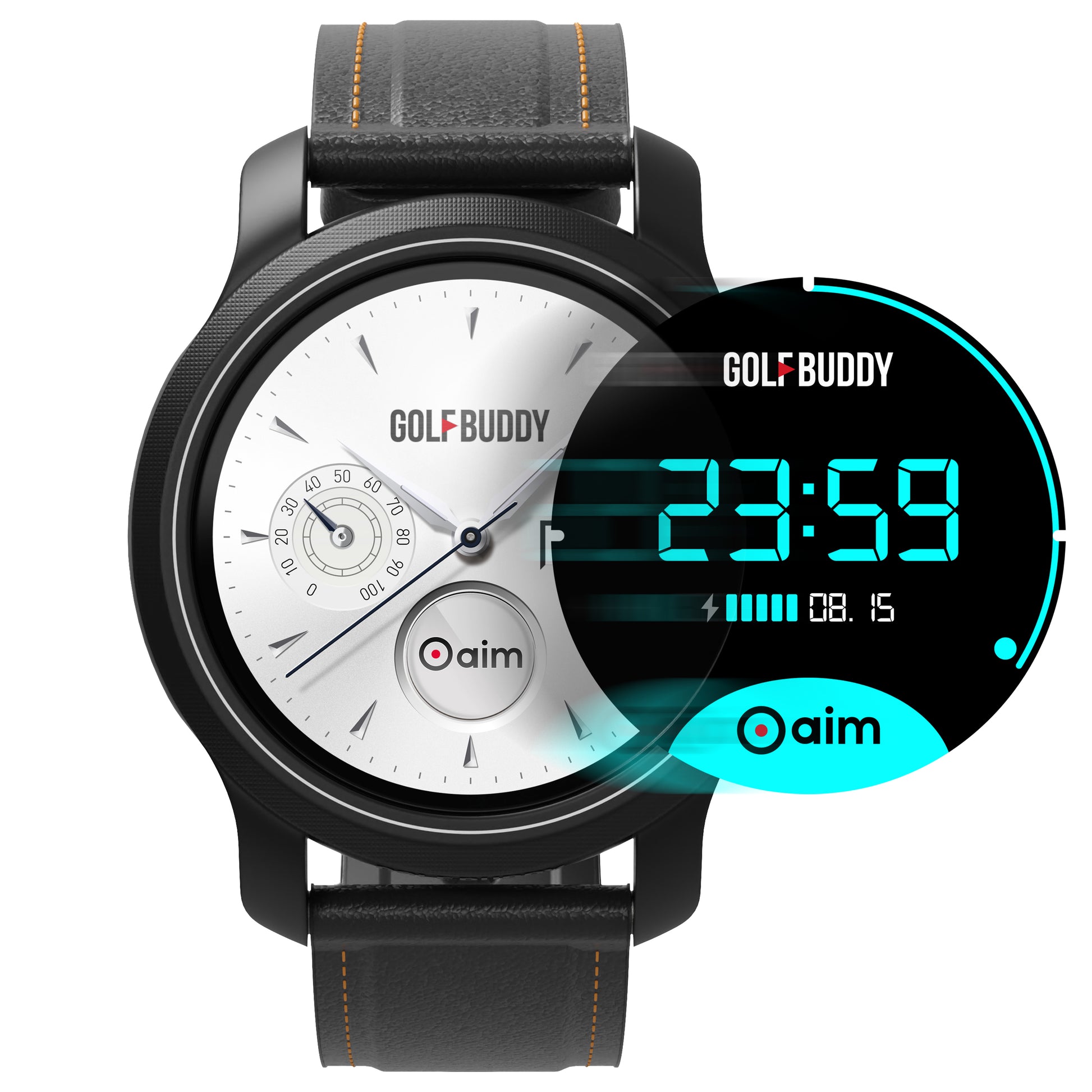 GOLFBUDDY aim W12 Smart Golf GPS Watch - My Store